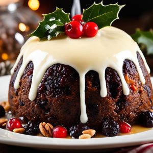 Bánh pudding Giáng Sinh