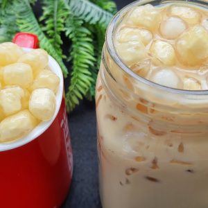 Trà sữa phô mai viên