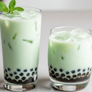 Trà sữa bạc hà