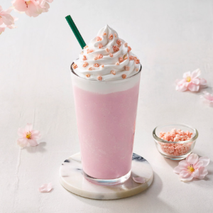 Trà sữa hoa anh đào